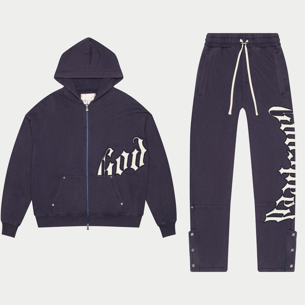 Godspeed Zip Up Navy/White