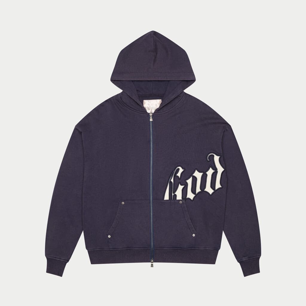 Godspeed Zip Up Navy/White