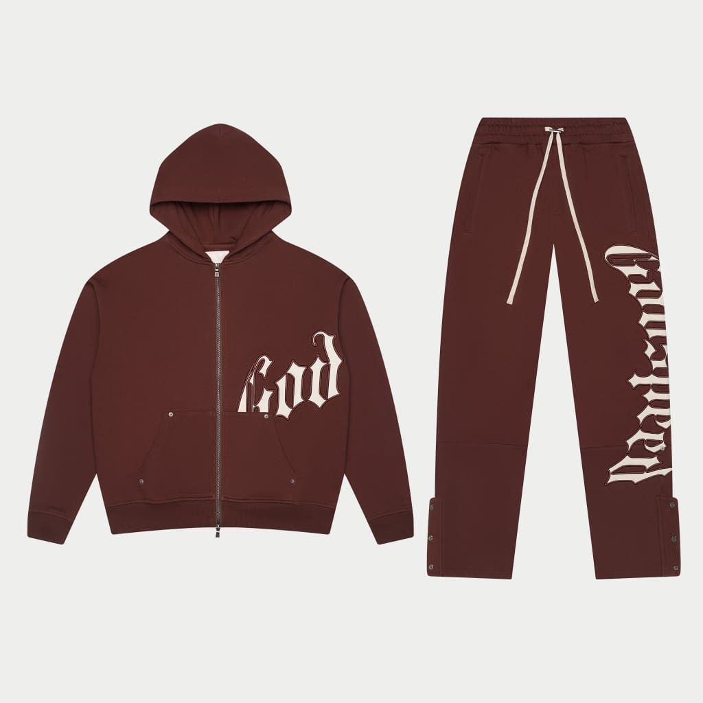 Godspeed Sweatpants Brown/White