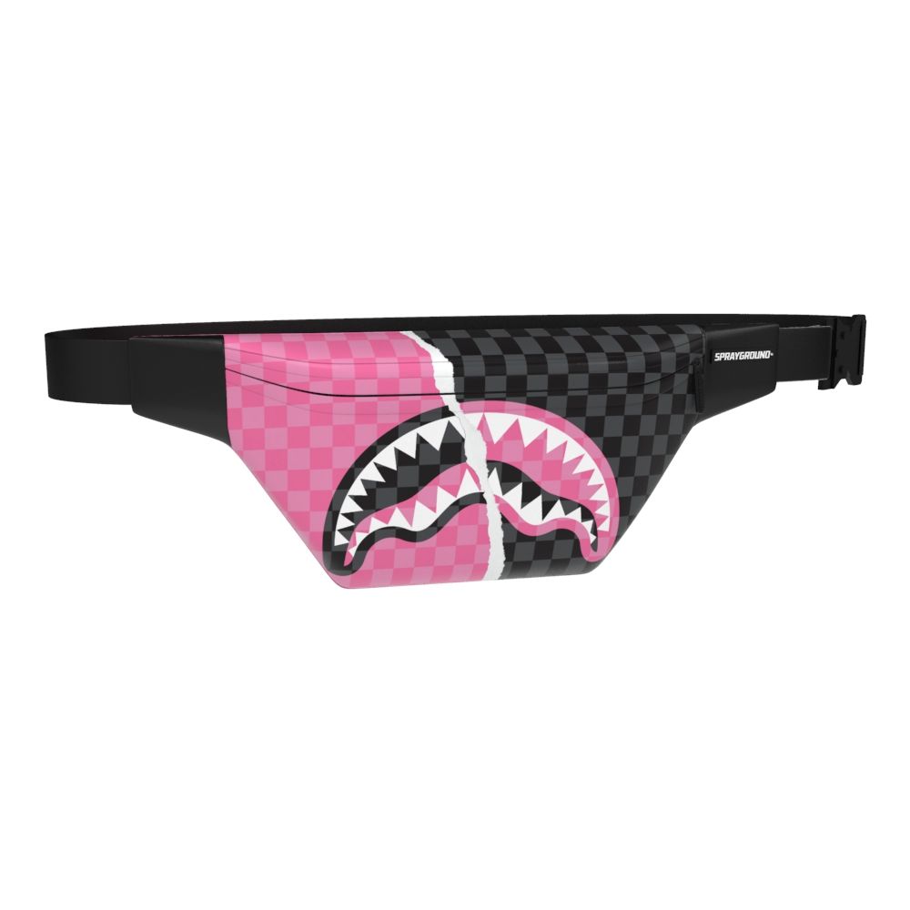 PINK AND BLACK TEAR SIP SAVVY CROSSBODY