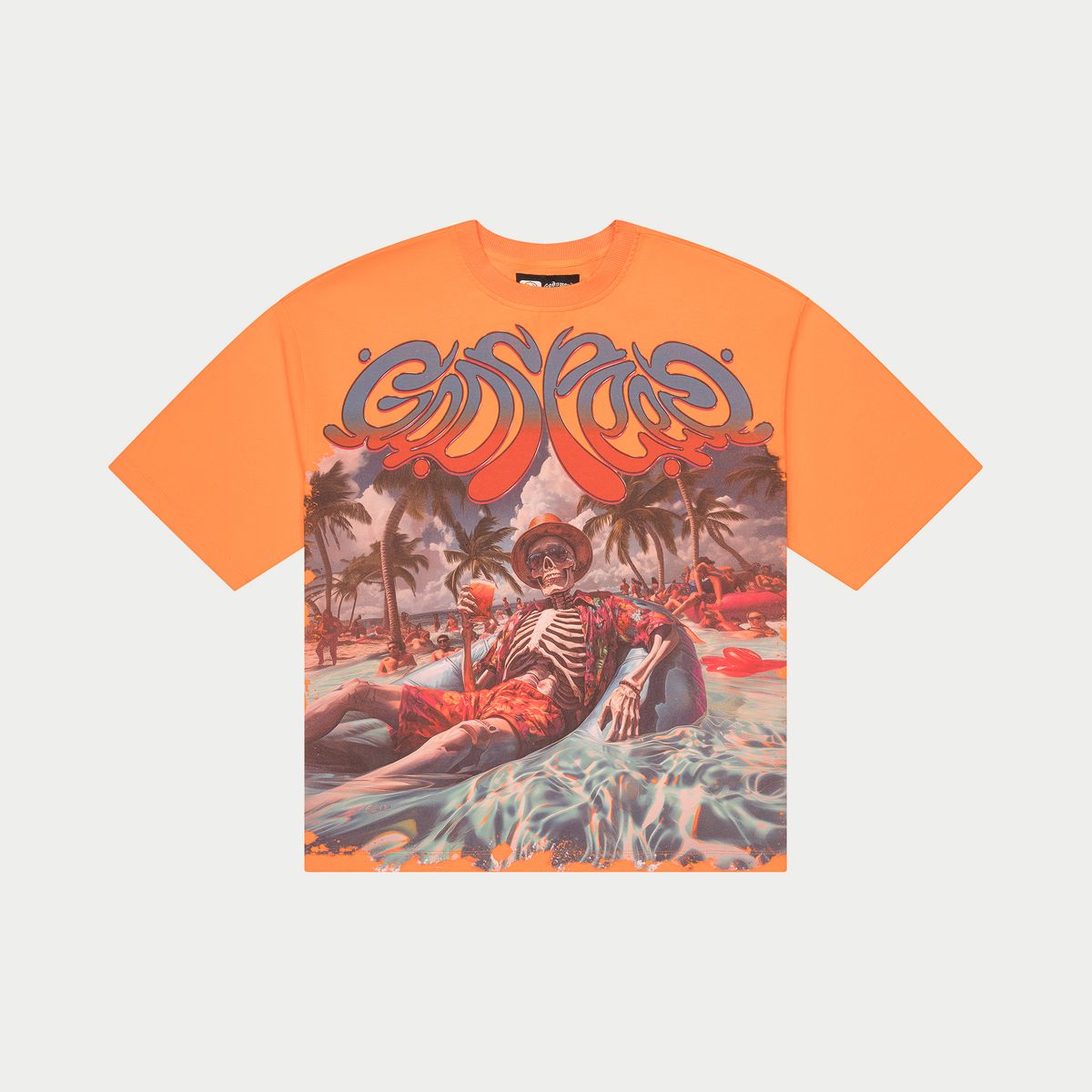 Godspeed Pool Party (Tangerine) Tee