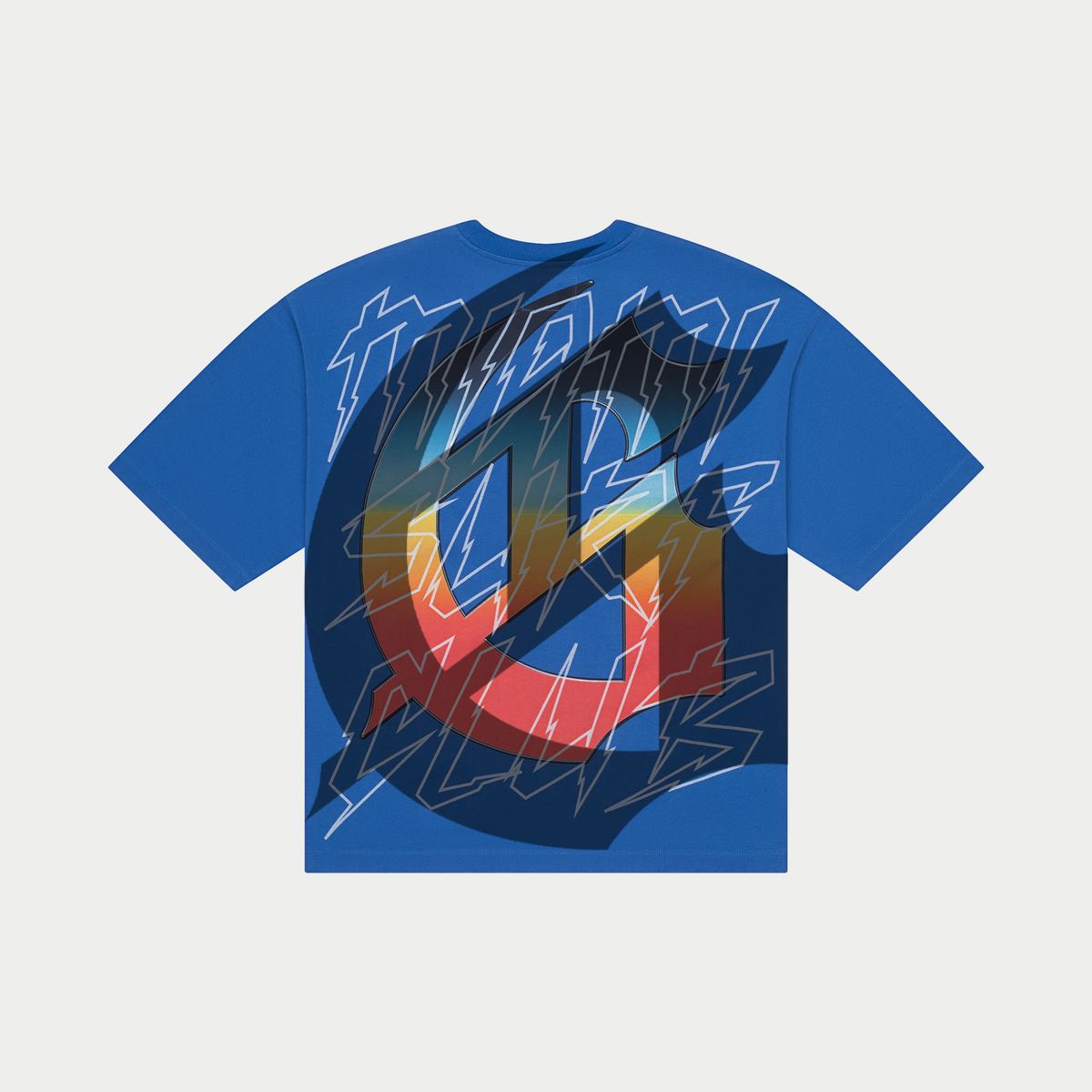 Godspeed Miami surf club (Blue) Tee