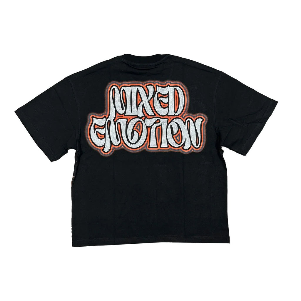 Mixed Emotion Black Twin Tee