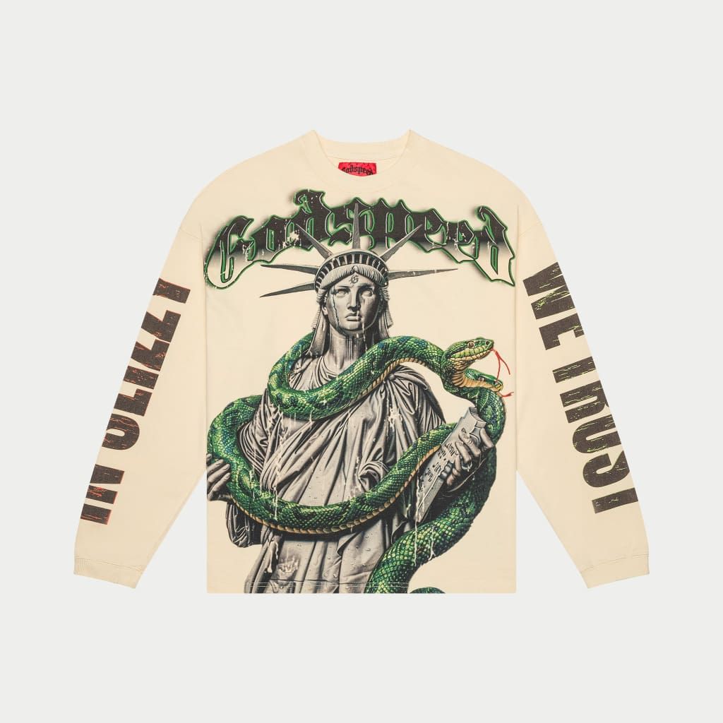 Godspeed Top 5 Slizzy LS (Bone) Tee