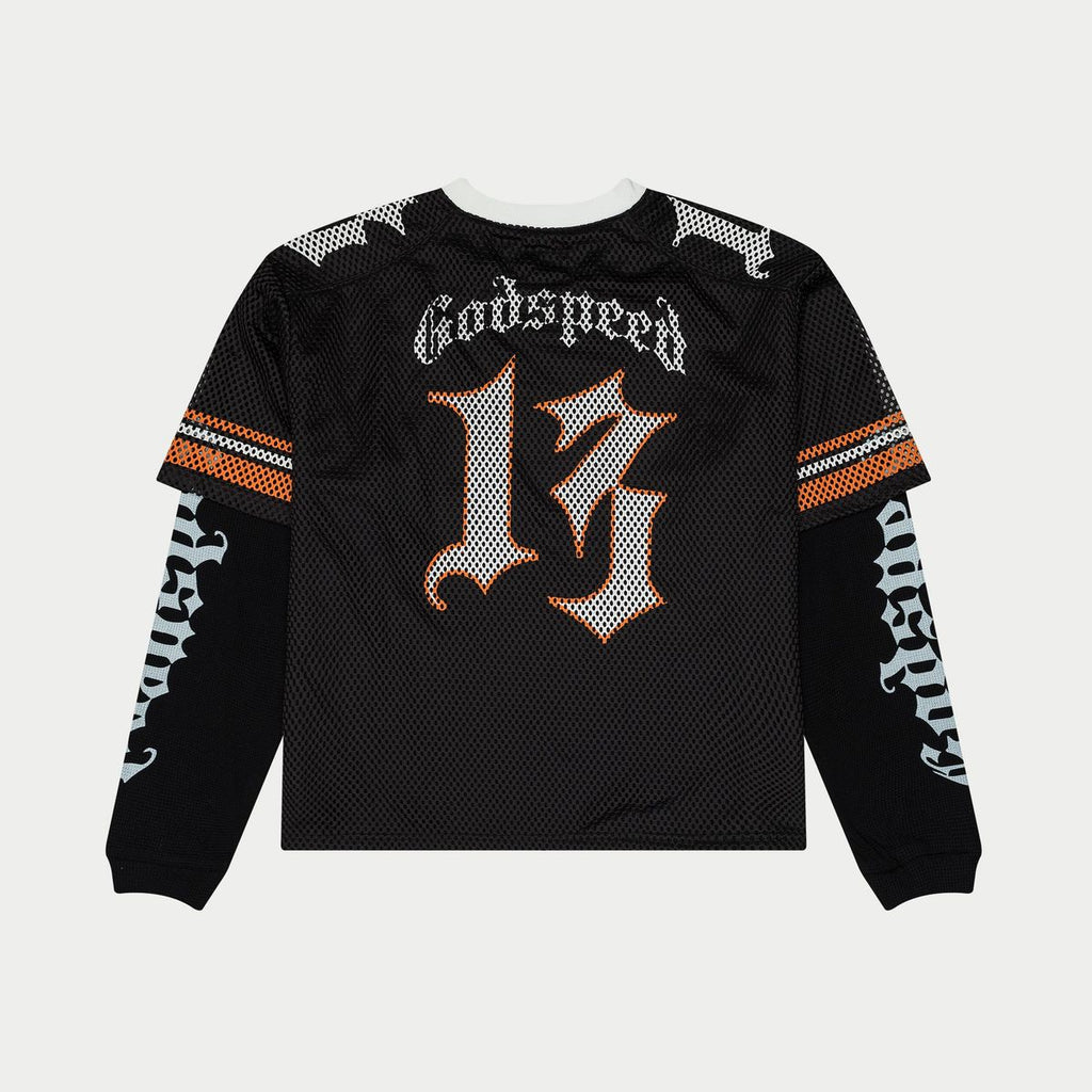 Godspeed TD Layered Jersey (Black/Orange)