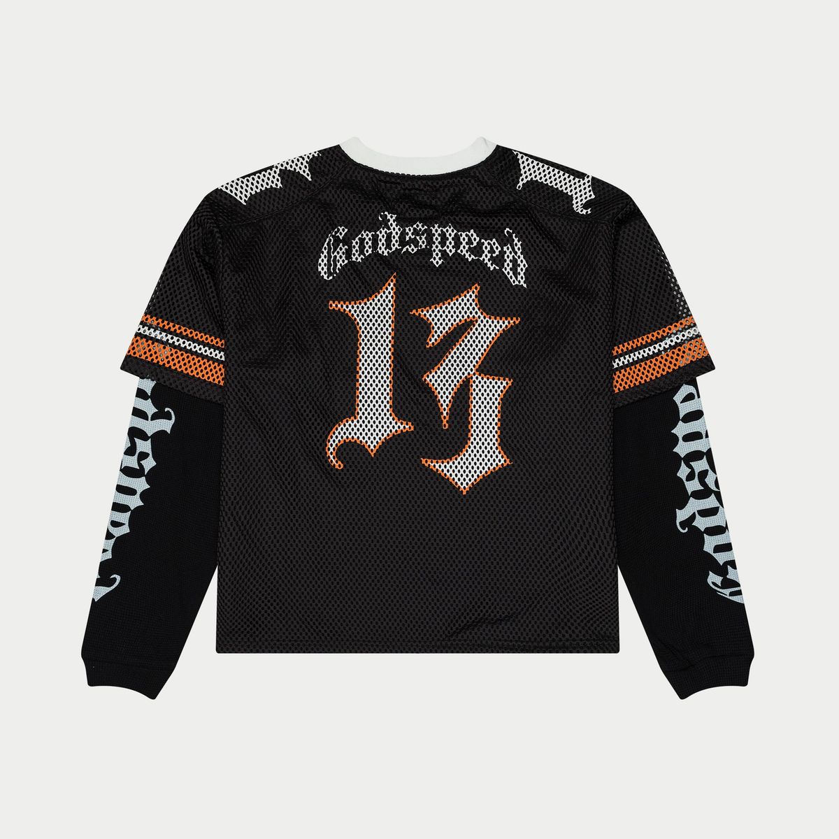 Godspeed TD Layered Jersey (Black/Orange)