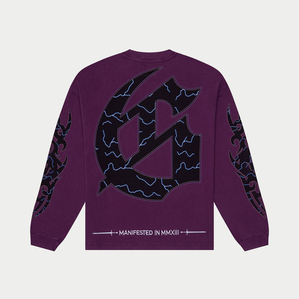 Godspeed B.M.X LS (Grape) Tee