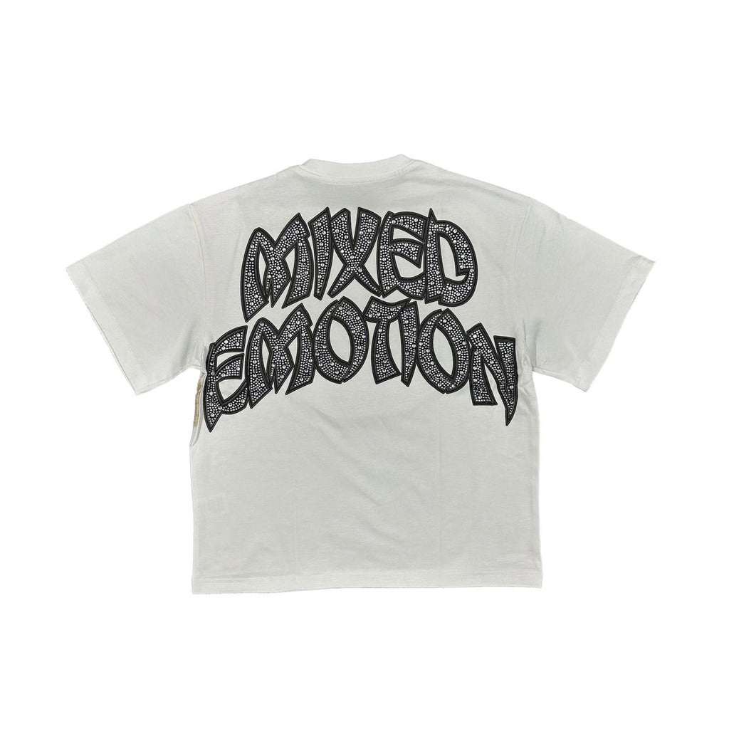 Mix Emotion White “Arch Angel” Tee