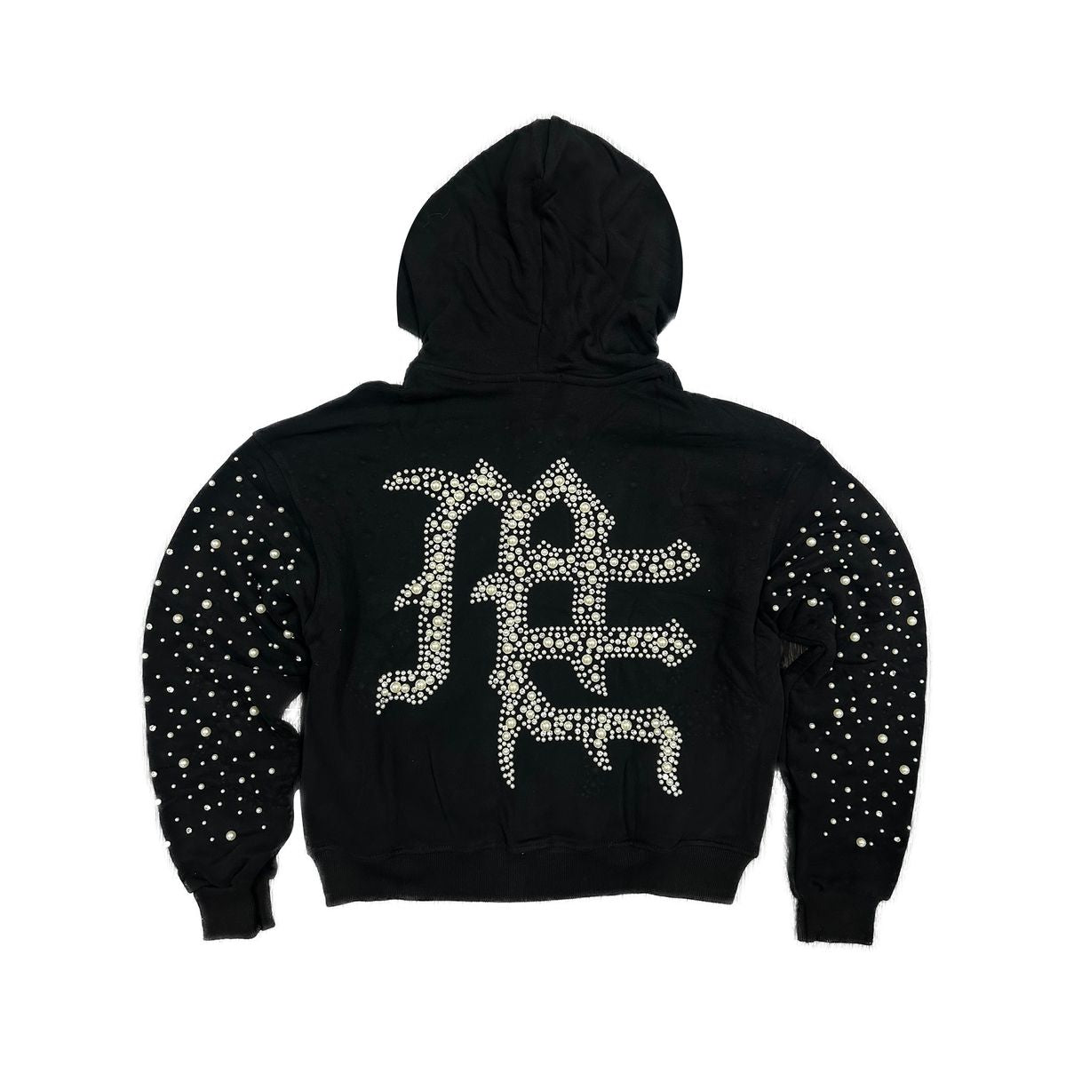 Mixed Emotion Black ‘Pearl’ hoodie