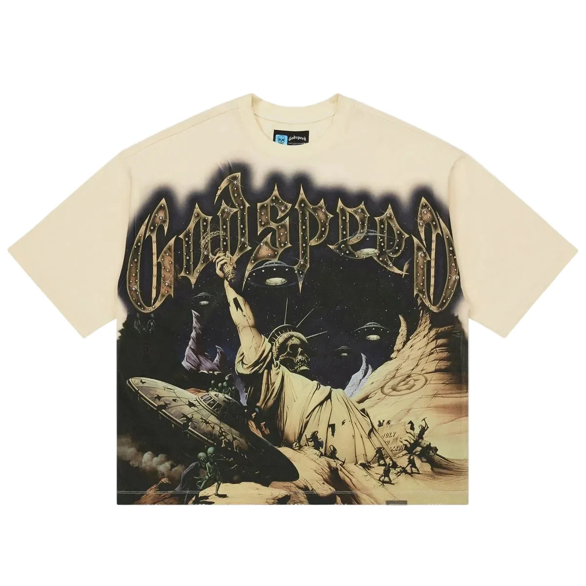 Godspeed 'Divine Extinction' T-Shirt (Bone)