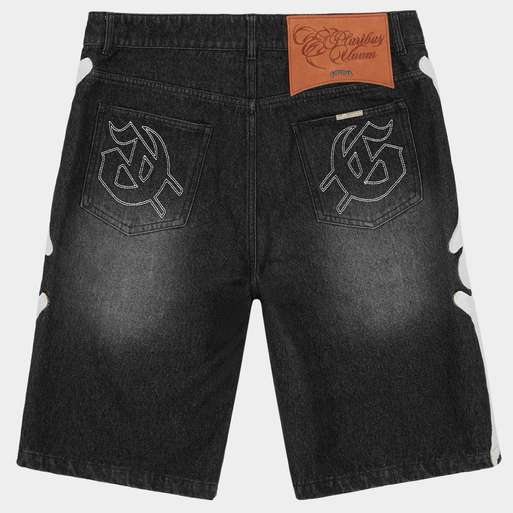 Godspeed 'Femur' Denim Shorts (Black)