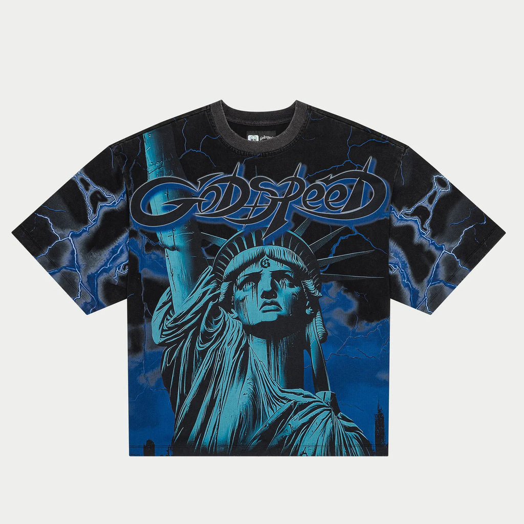 Godspeed Voltage Tee (LA Blue)