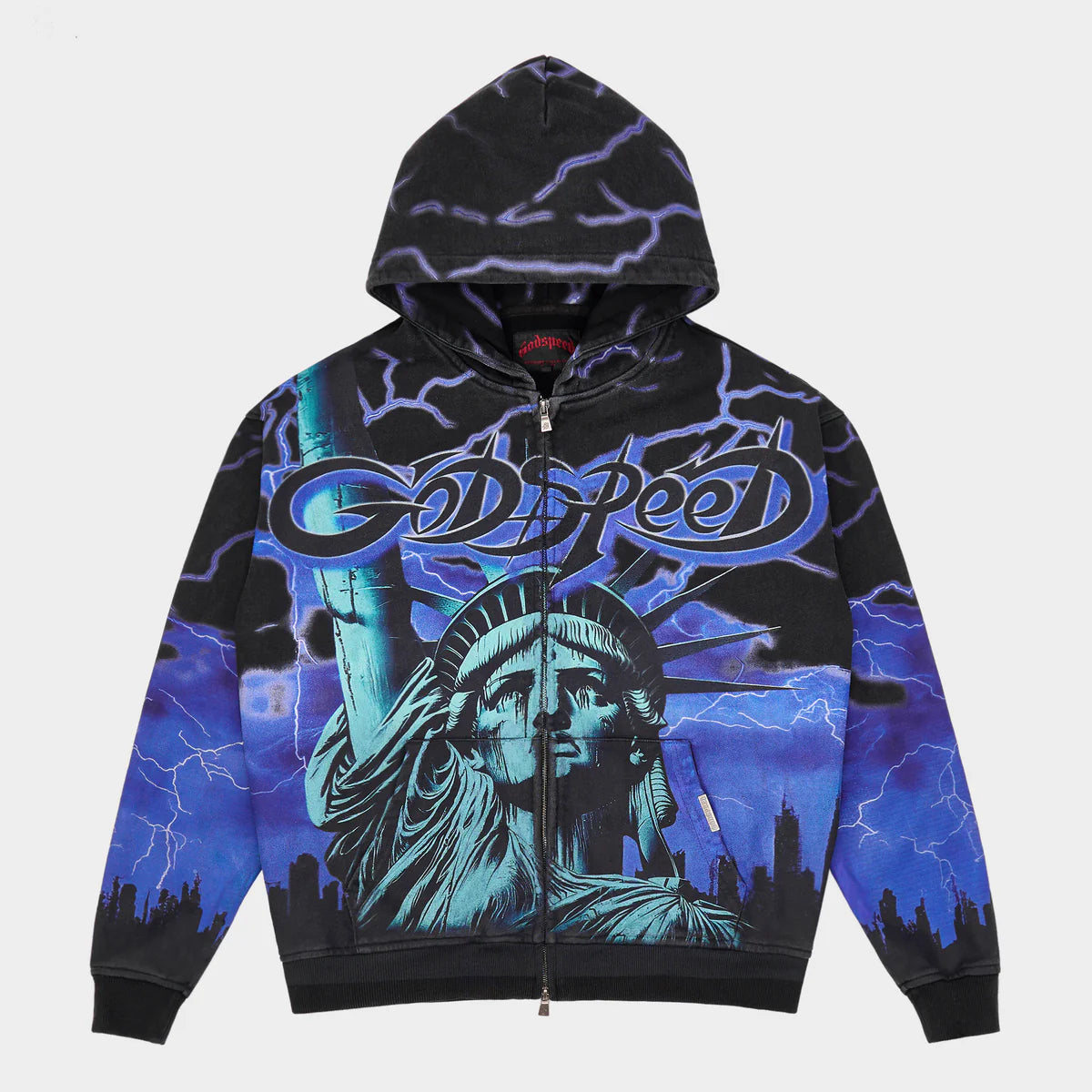 Godspeed Voltage Zip Hoodie V2 'Blue'