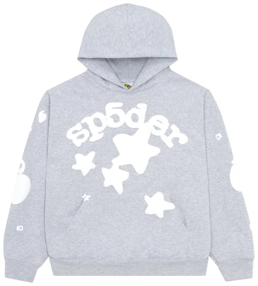 Sp5der Beluga Hoodie Heather Grey