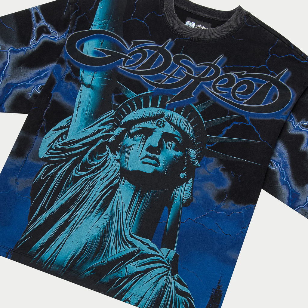 Godspeed Voltage Tee (LA Blue)