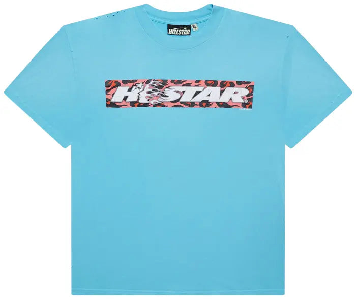 Hellstar 'Box Logo' Tee (Blue)
