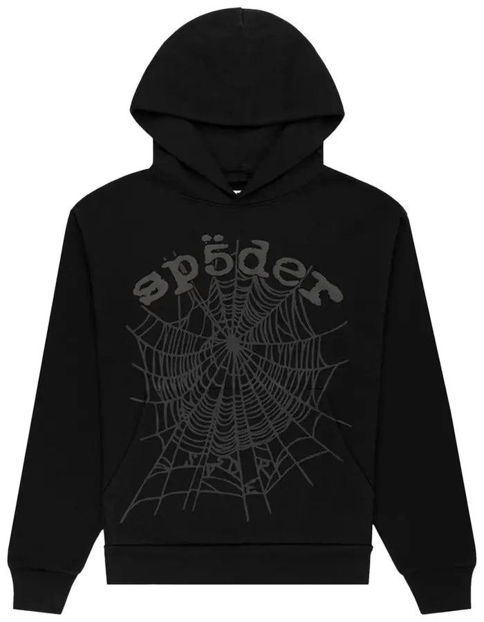 Sp5der 'Star OG Web V2 Outline' Hoodie
