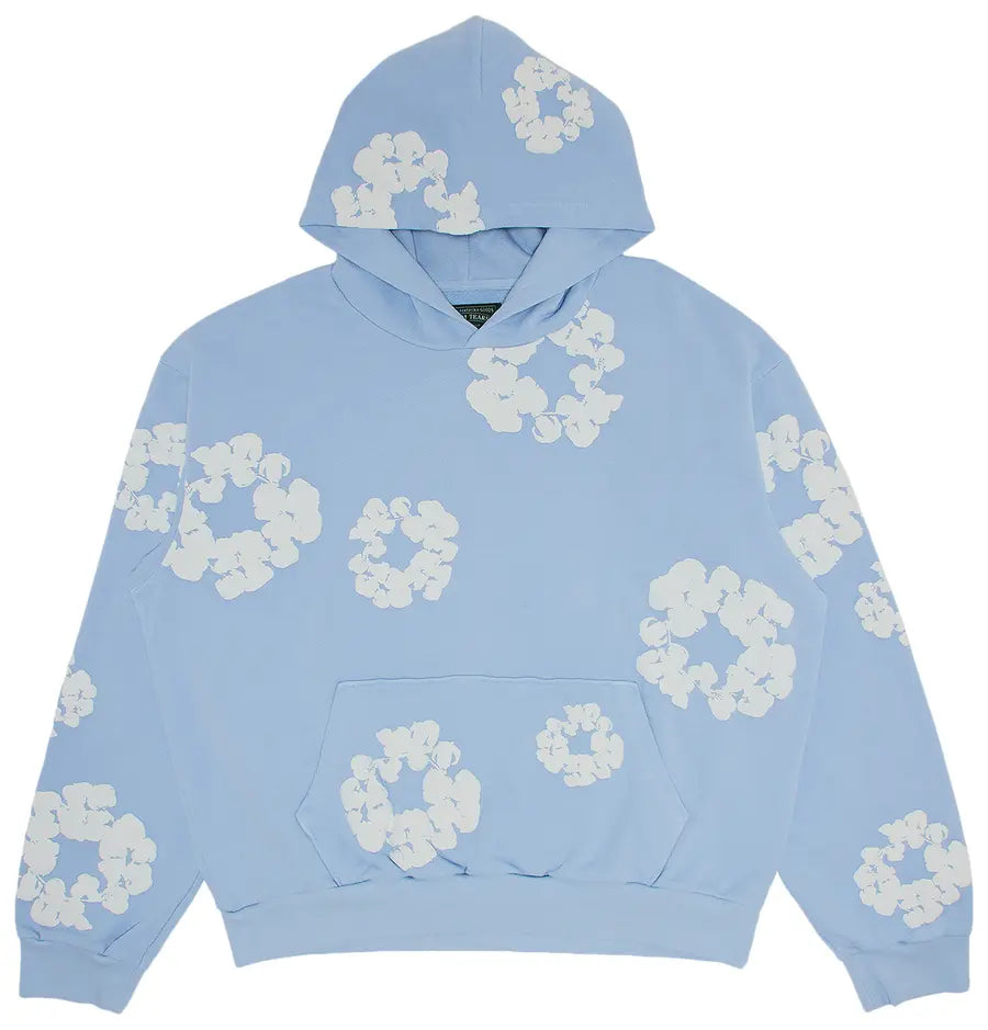 Denim Tears The Cotton Wreath Sweatshirt Powder Blue