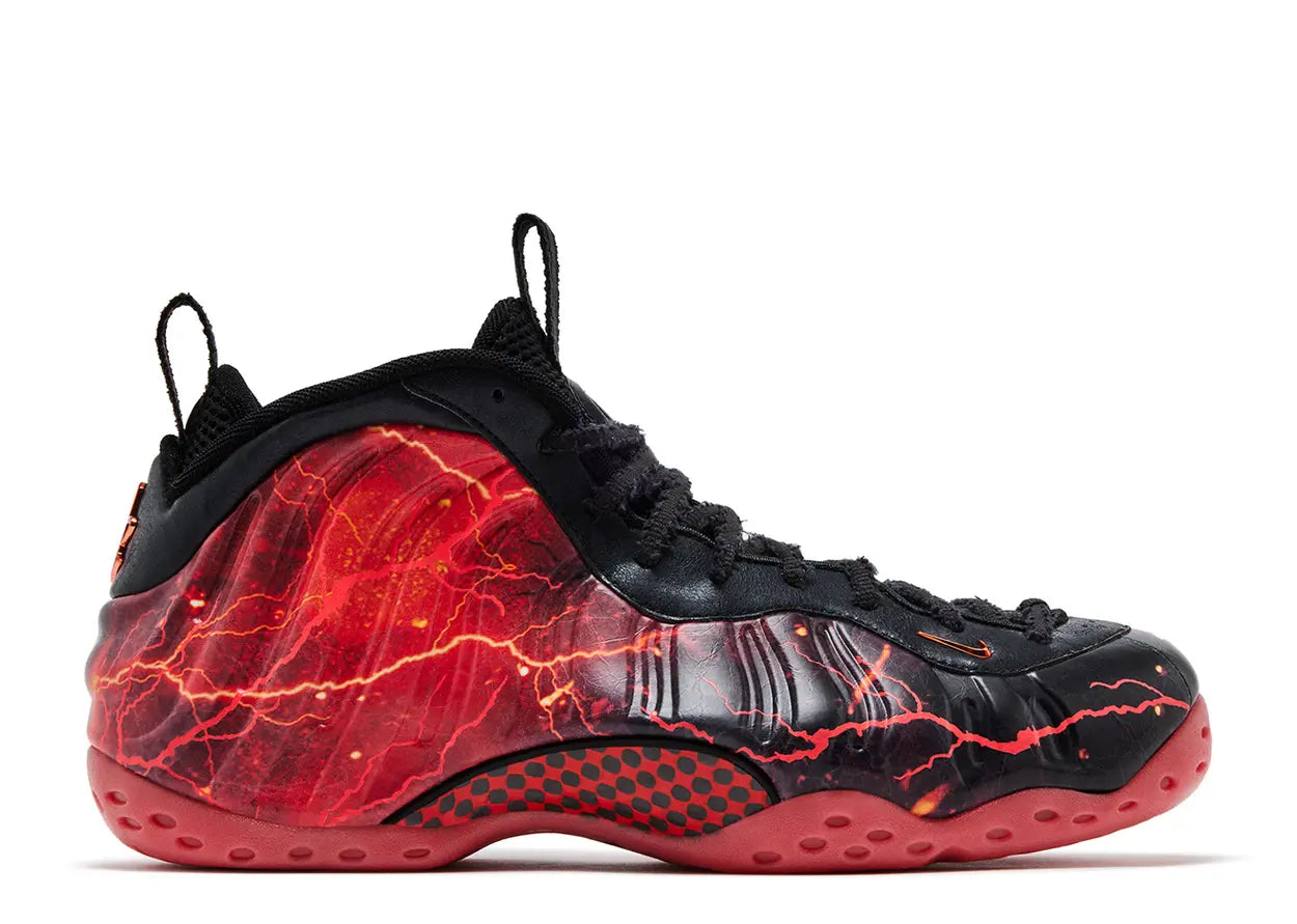 Foamposite One x Stranger Things 'Black Bright Crimson'