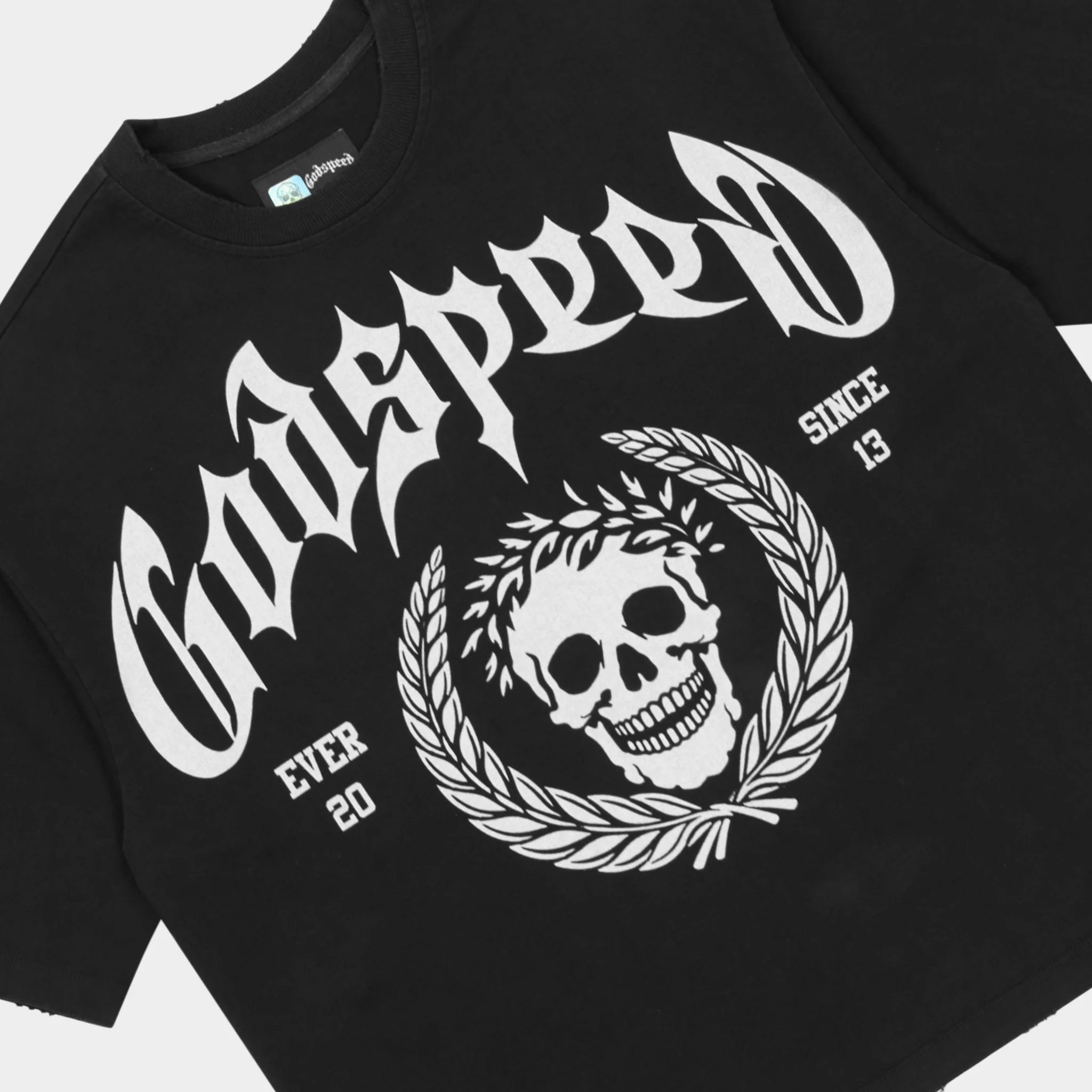 Godspeed 'Victor Crest' T-Shirt (Black)