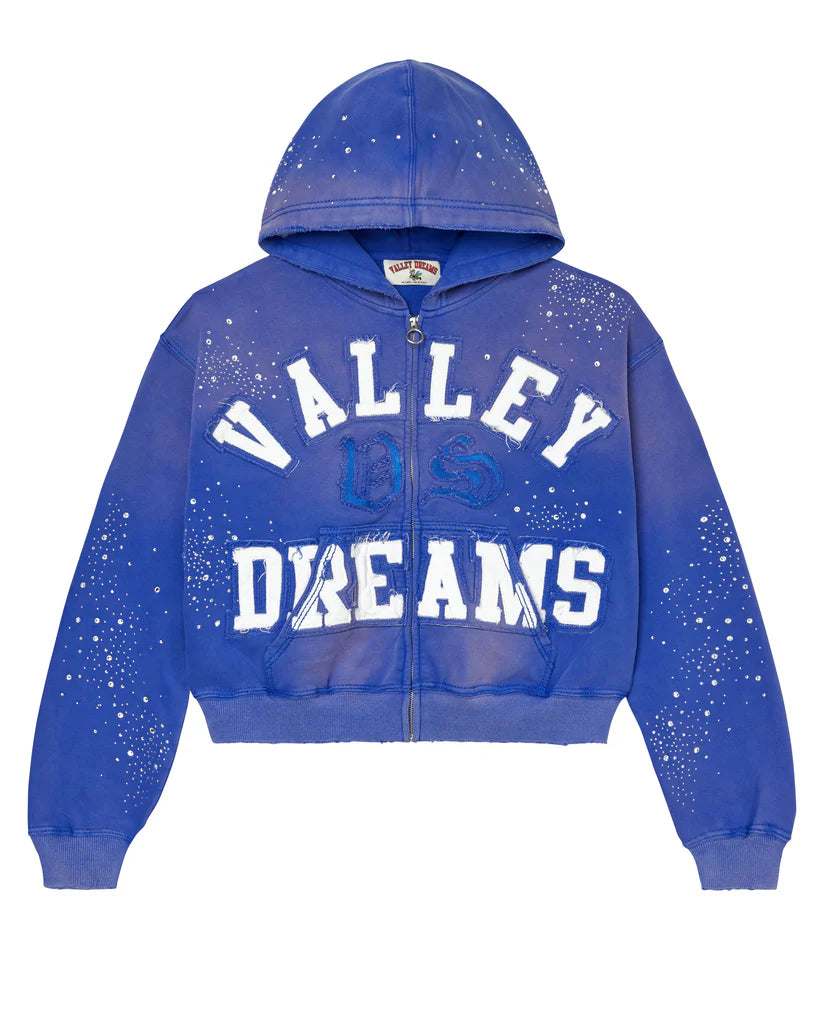 Vale 'Classico' Zip-Up (Blue)