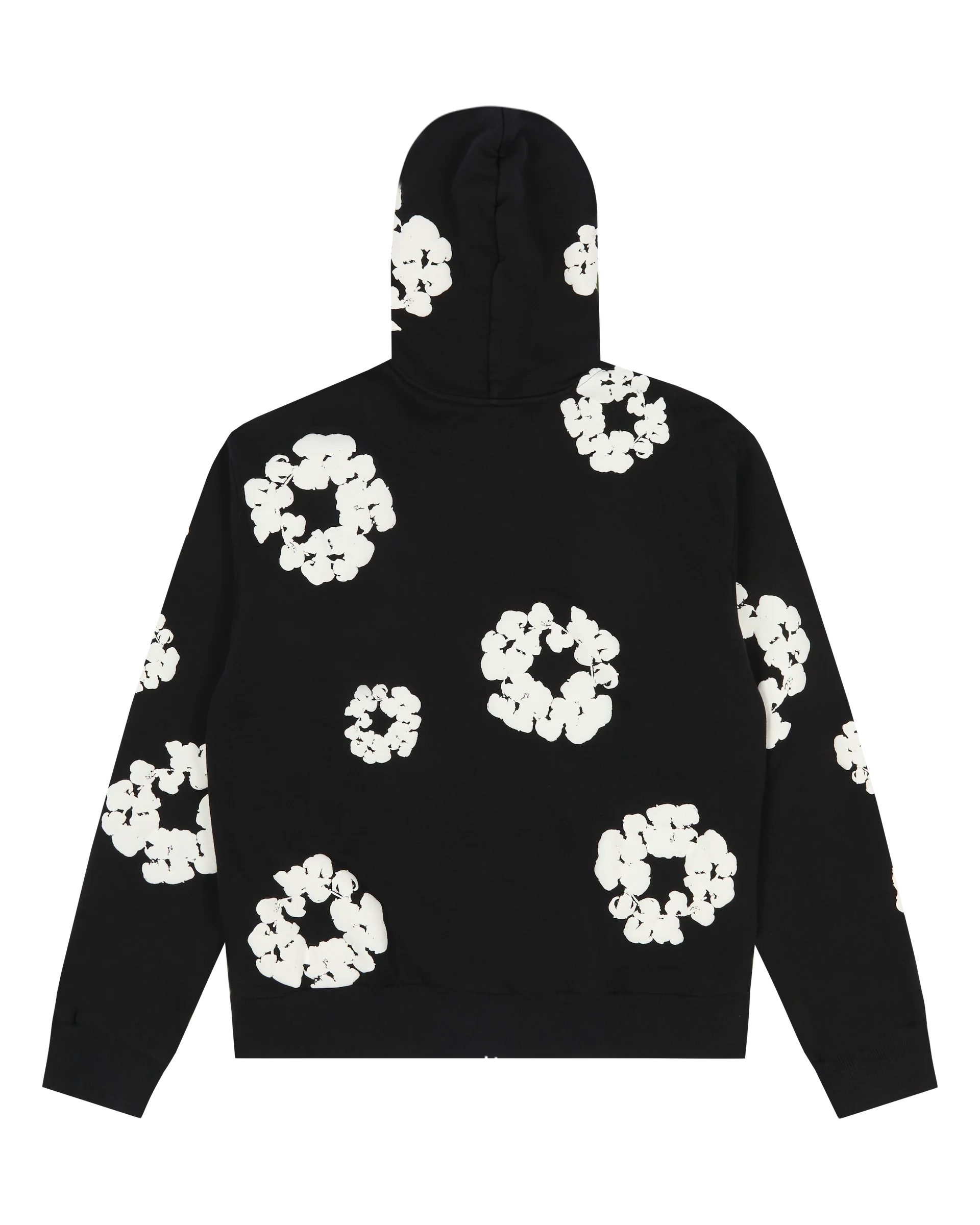 Denim Tears 'The Cotton Wreath' Zip-Up (Black)