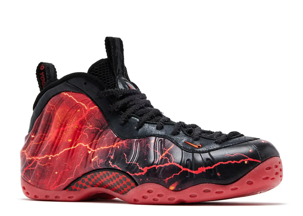 Foamposite One x Stranger Things 'Black Bright Crimson'