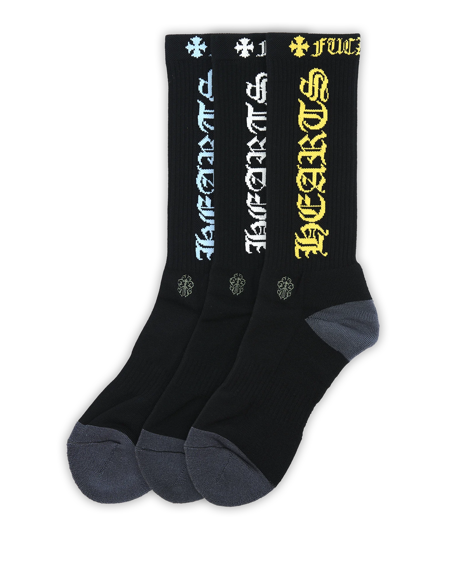 Chrome Hearts 'CH Logo' Socks (Individuals) (1-Pair/2-Piece)
