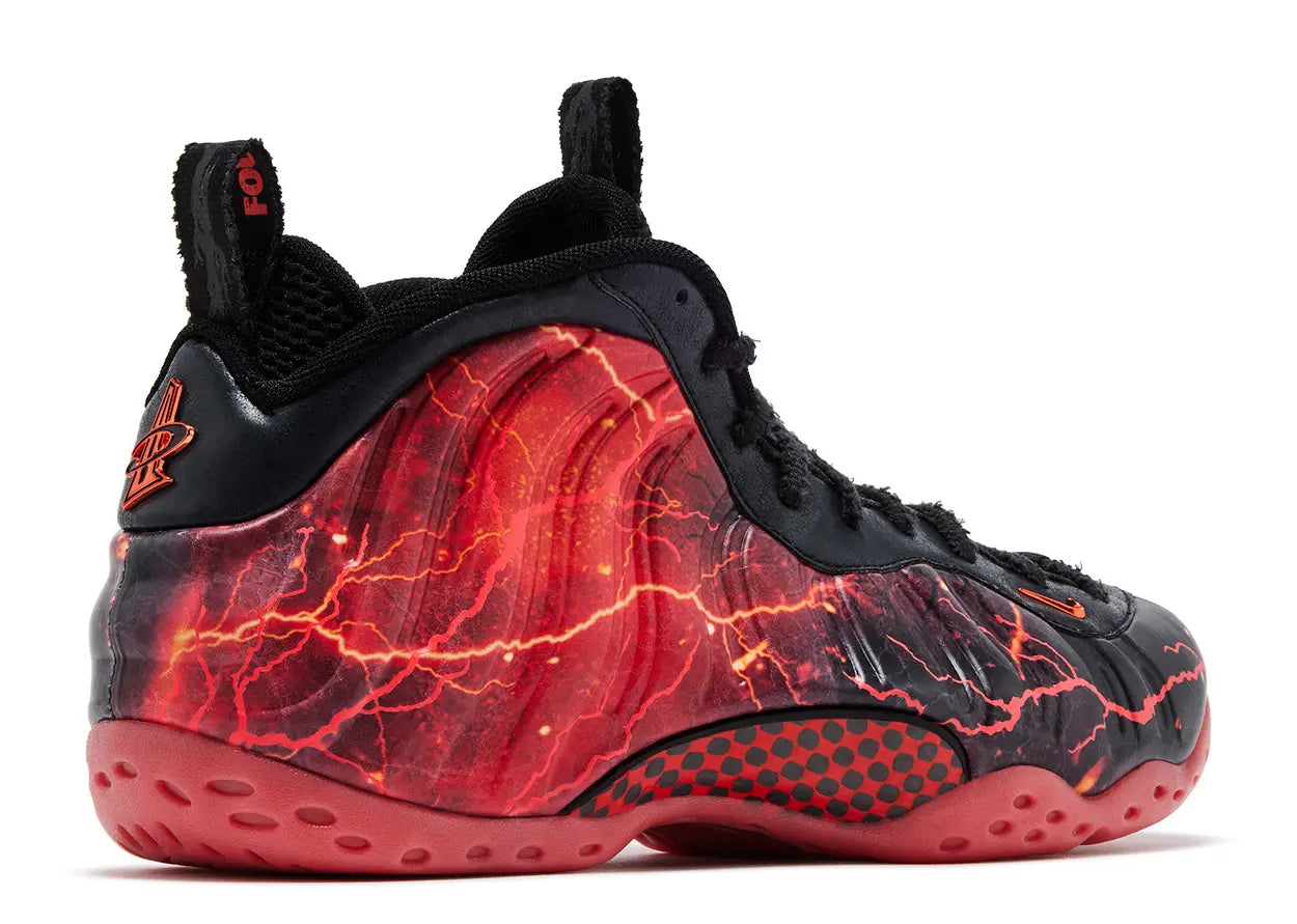Foamposite One x Stranger Things 'Black Bright Crimson'