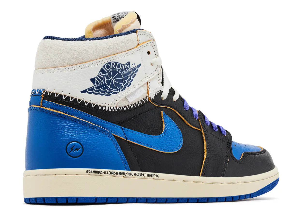 Air Jordan 1 Retro High Fragment x Union 'LA Sport Royal'