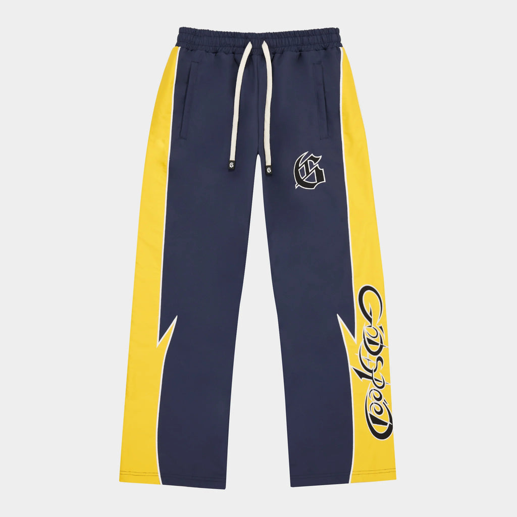 Godspeed 'GT Tracksuit' Bottom (Navy/Yellow)