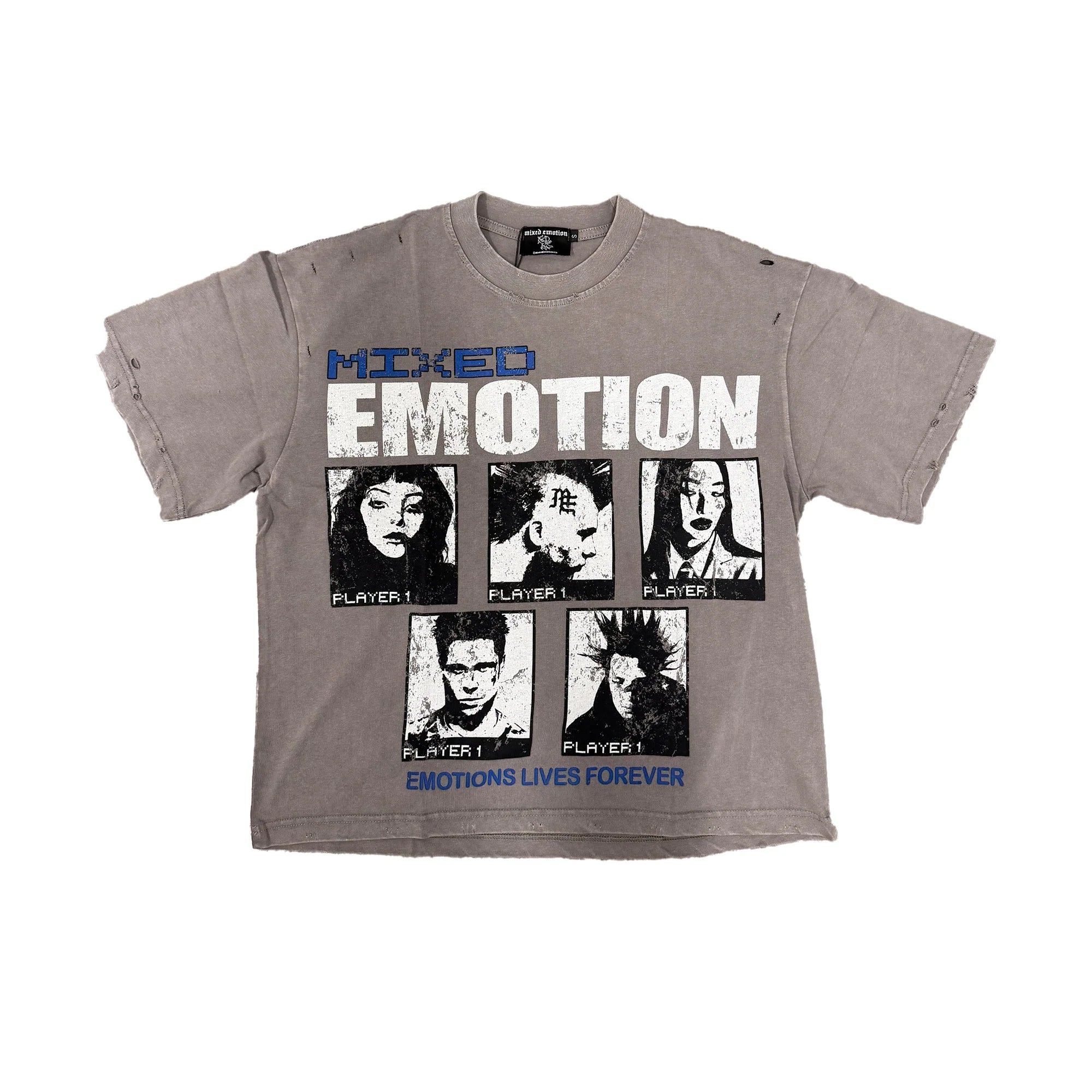 Mixed Emotion 'Gallery' T-Shirt (Grey)