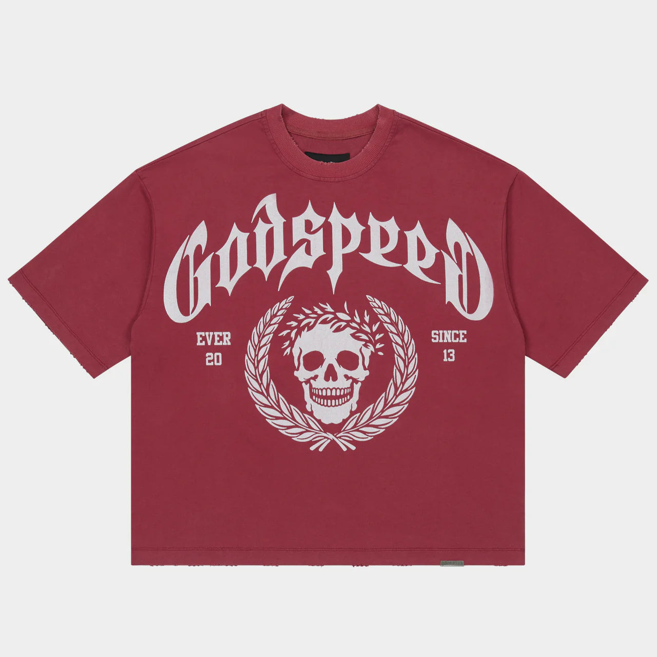 Godspeed 'Victor Crest' T-Shirt (Red)
