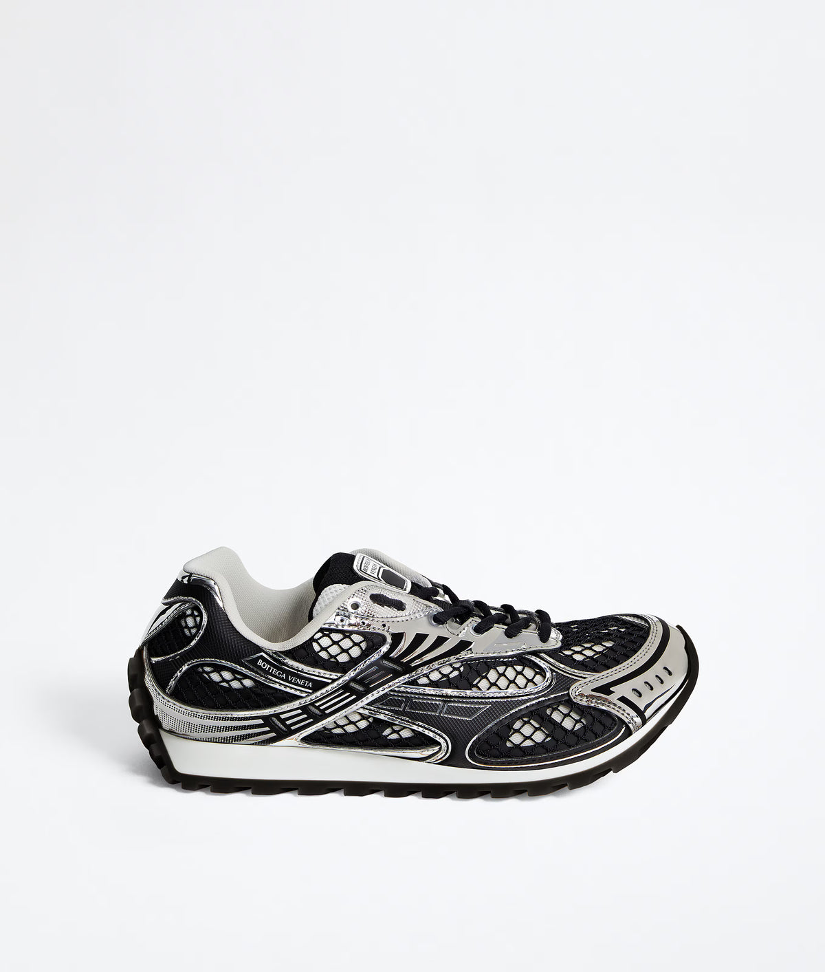 Bottega Veneta Orbit Sneaker 'Black/Silver'