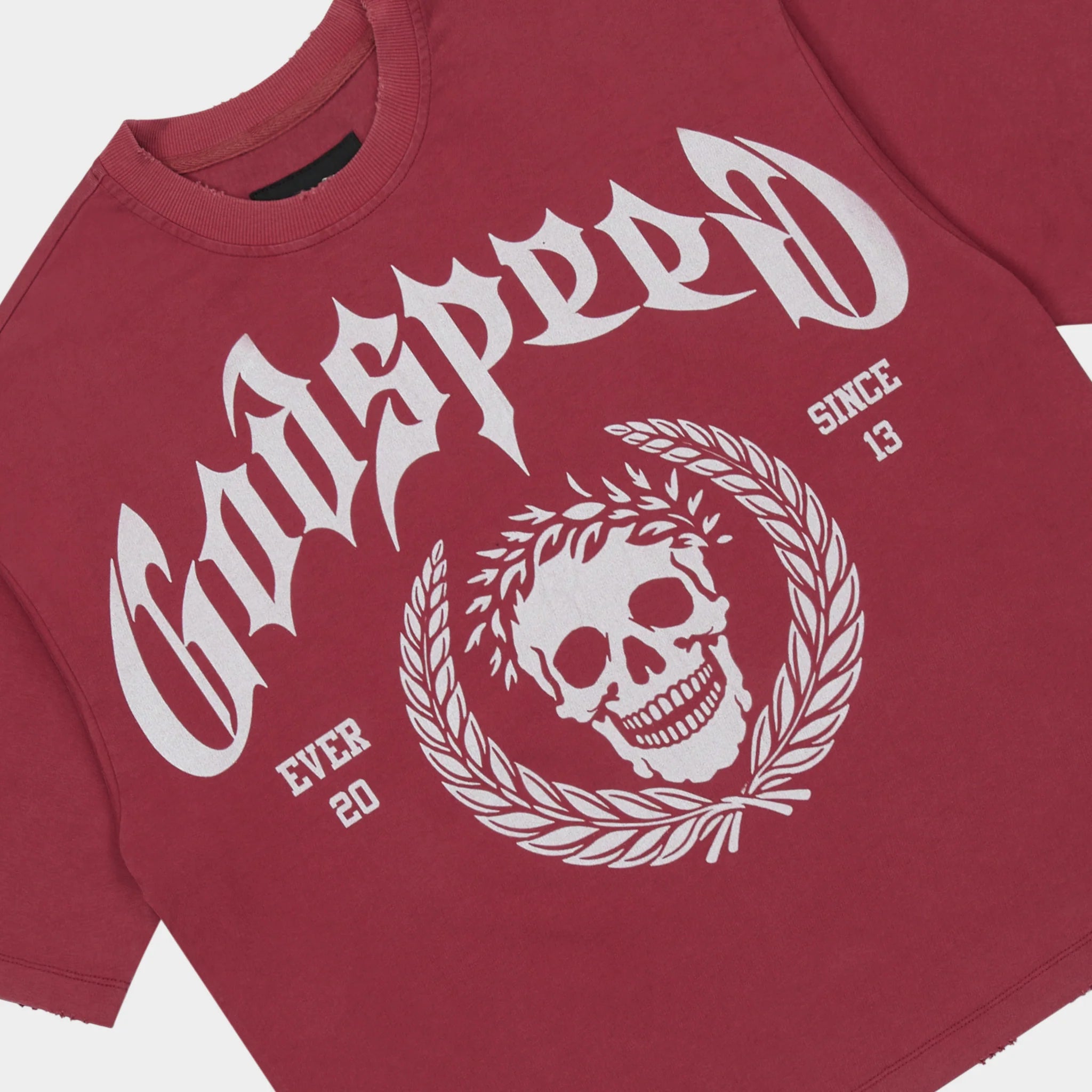 Godspeed 'Victor Crest' T-Shirt (Red)