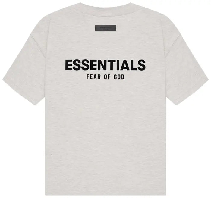 Fear of God Essentials Fleece Essential T-Shirts 'Light Oatmeal'