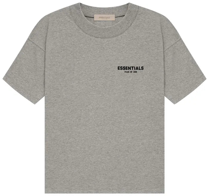 Fear of God Essentials Fleece Essential T-Shirts 'Dark Oatmeal'