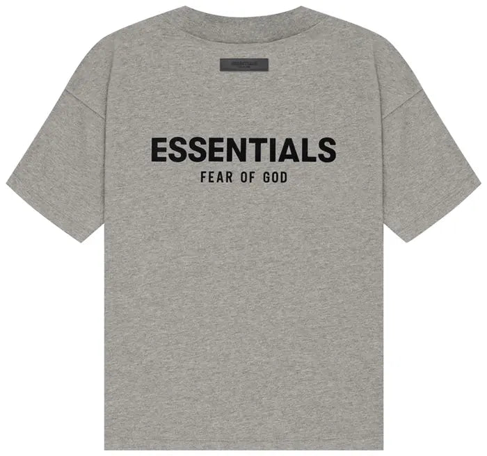 Fear of God Essentials Fleece Essential T-Shirts 'Dark Oatmeal'