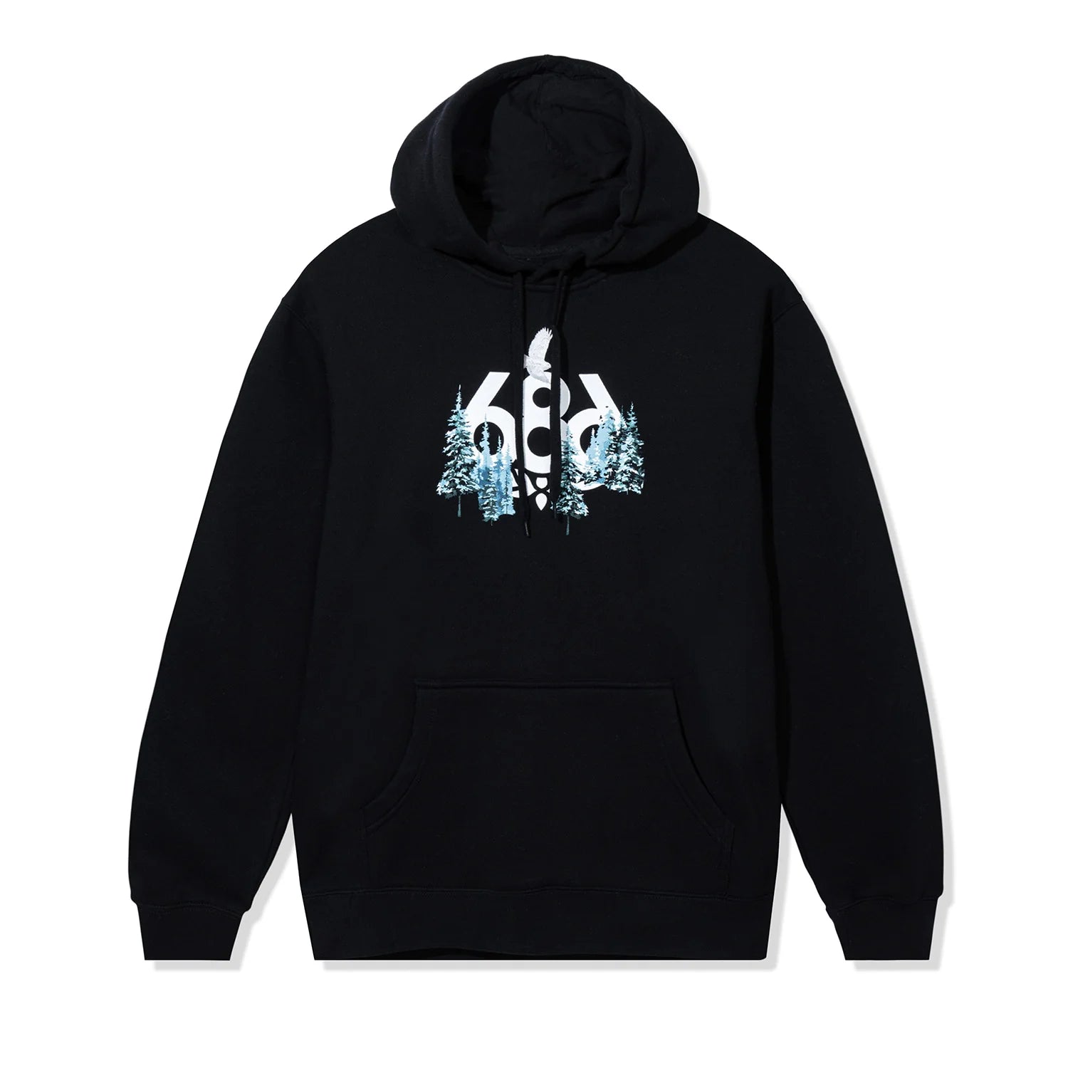 ASSC X 686 Hardpack Hoodie Black