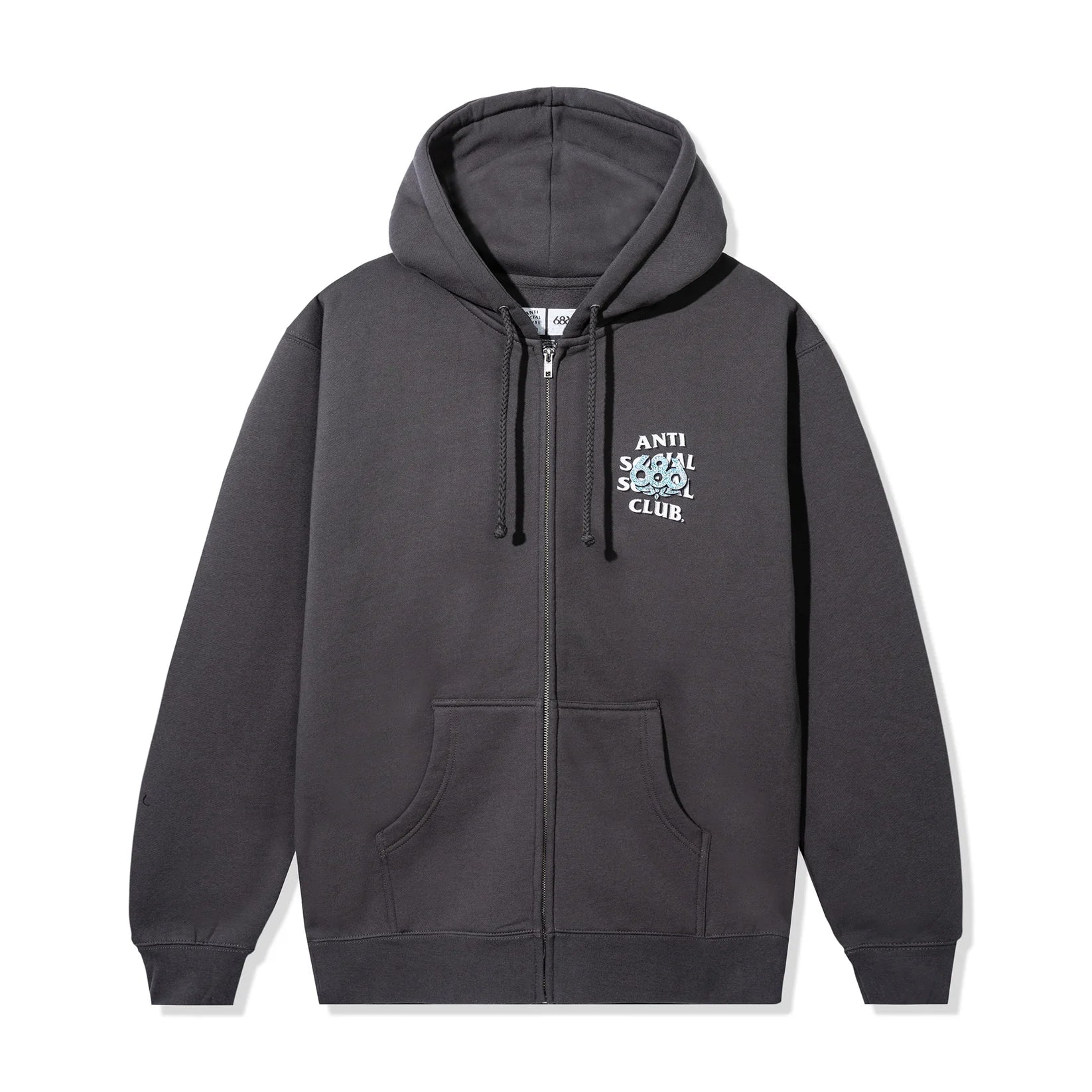 ASSC X 686 All Mountain Zip Hoodie Charcoal