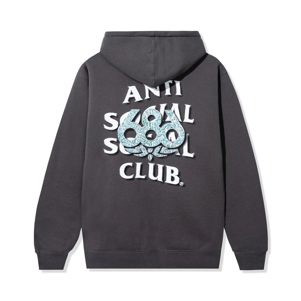 ASSC X 686 All Mountain Zip Hoodie Charcoal