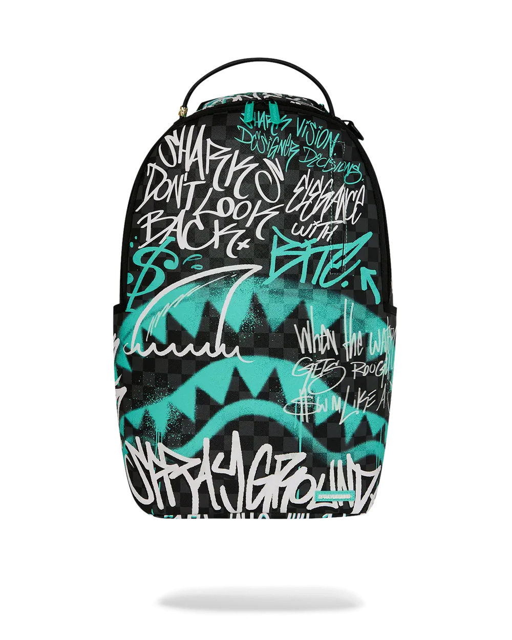 Teal Black Mouth Backpack