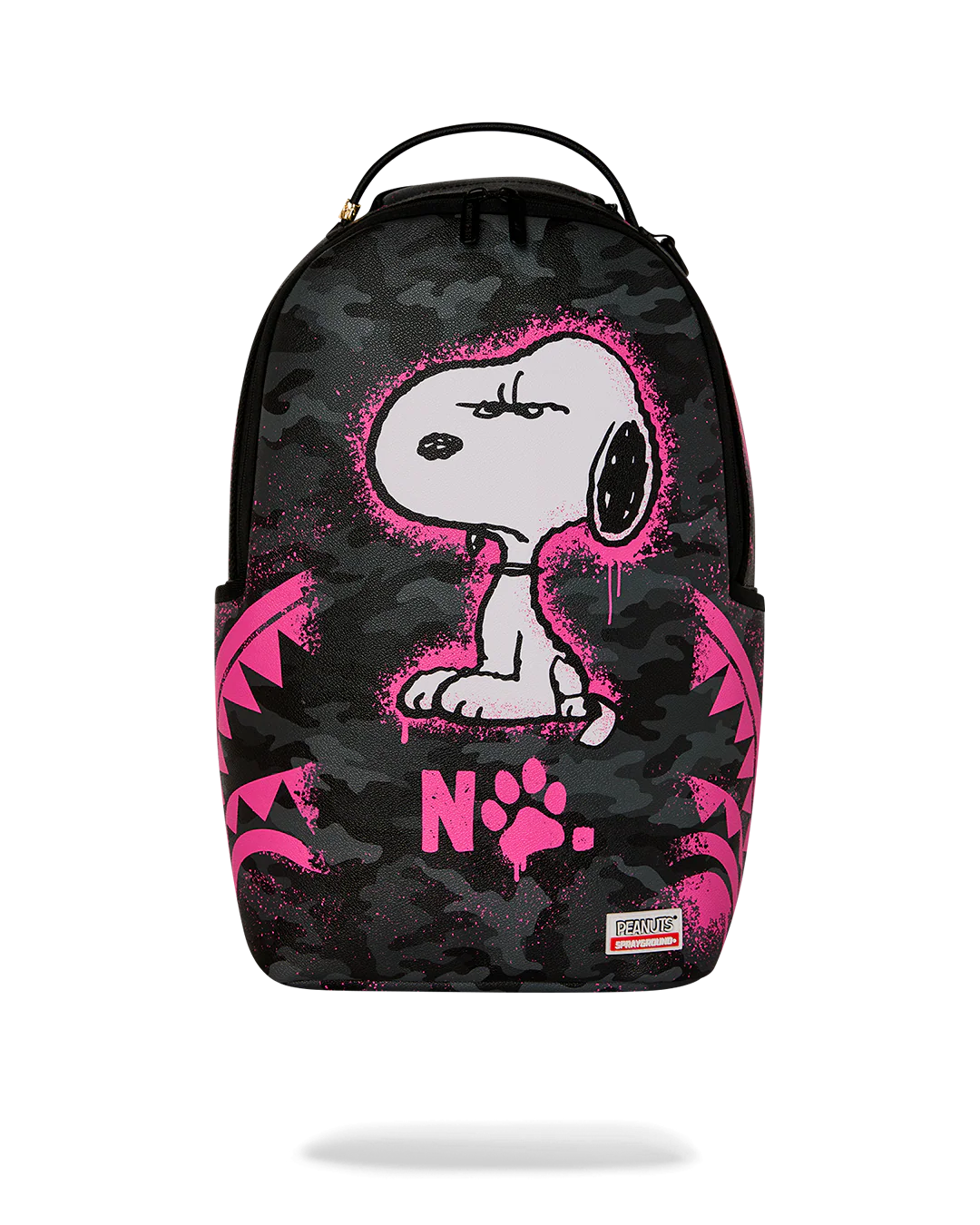 Snoopy Pink Stencil Backpack