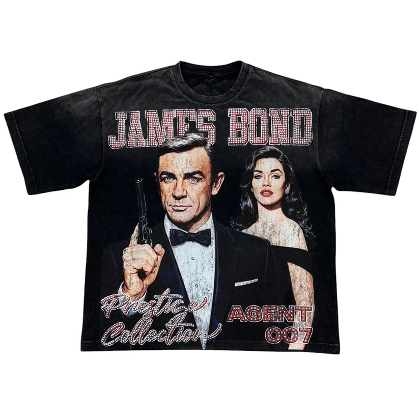 Prestige 'James Bond' T-Shirt (Black)