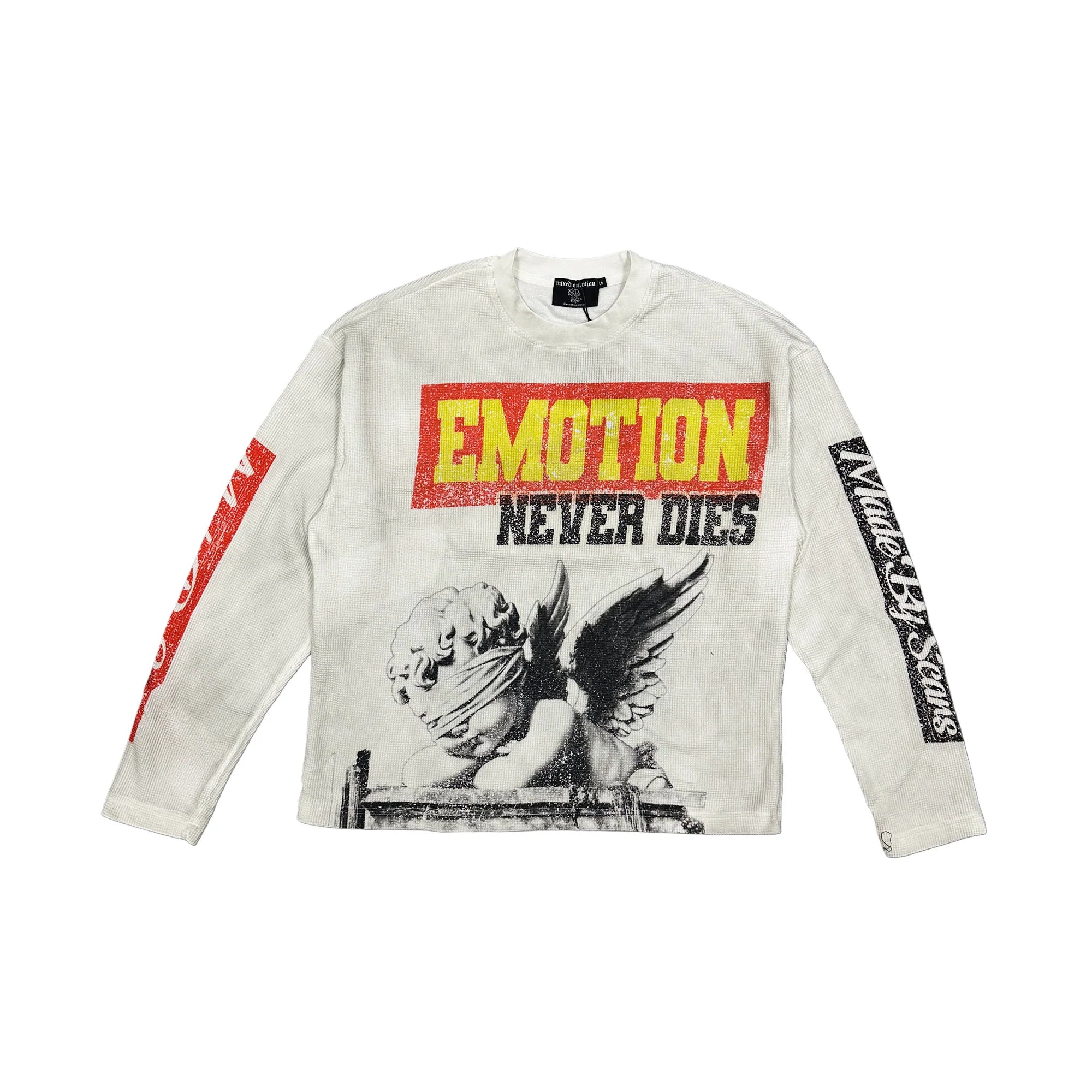 Mixed Emotion 'Dreams' Long Sleeve White