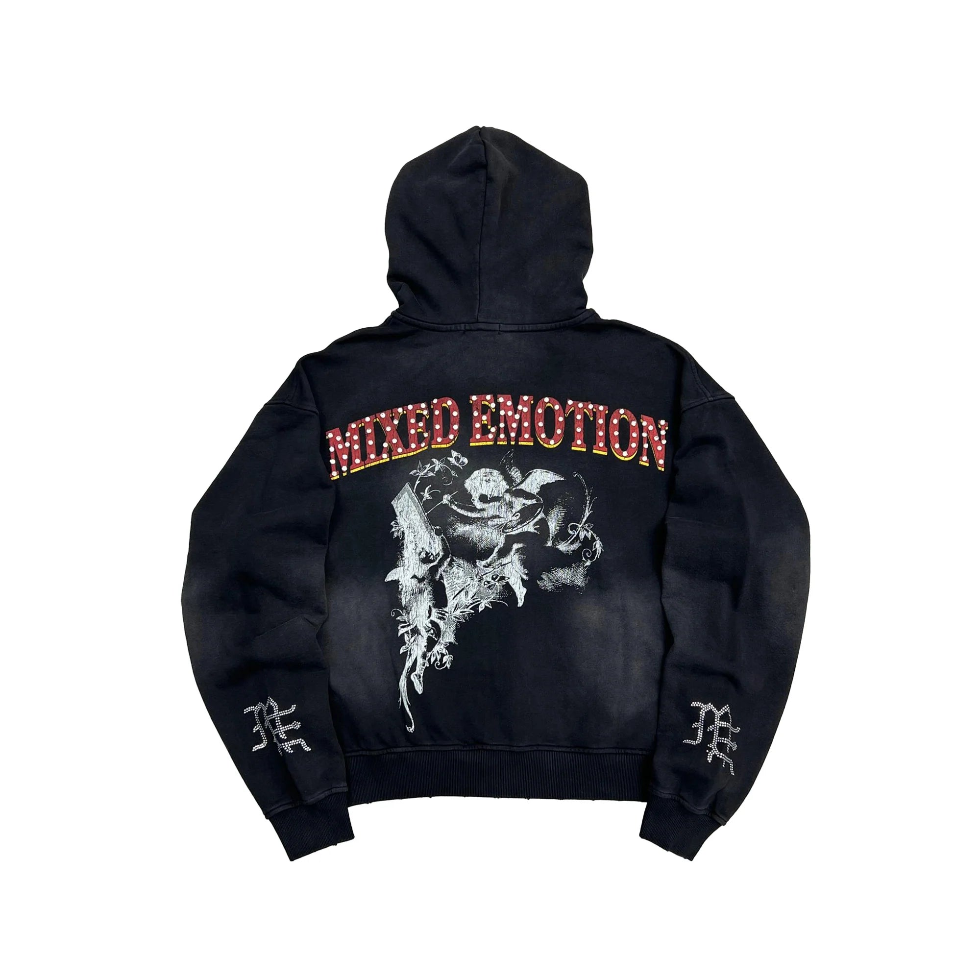 Mixed Emotion Broken Wing Zip