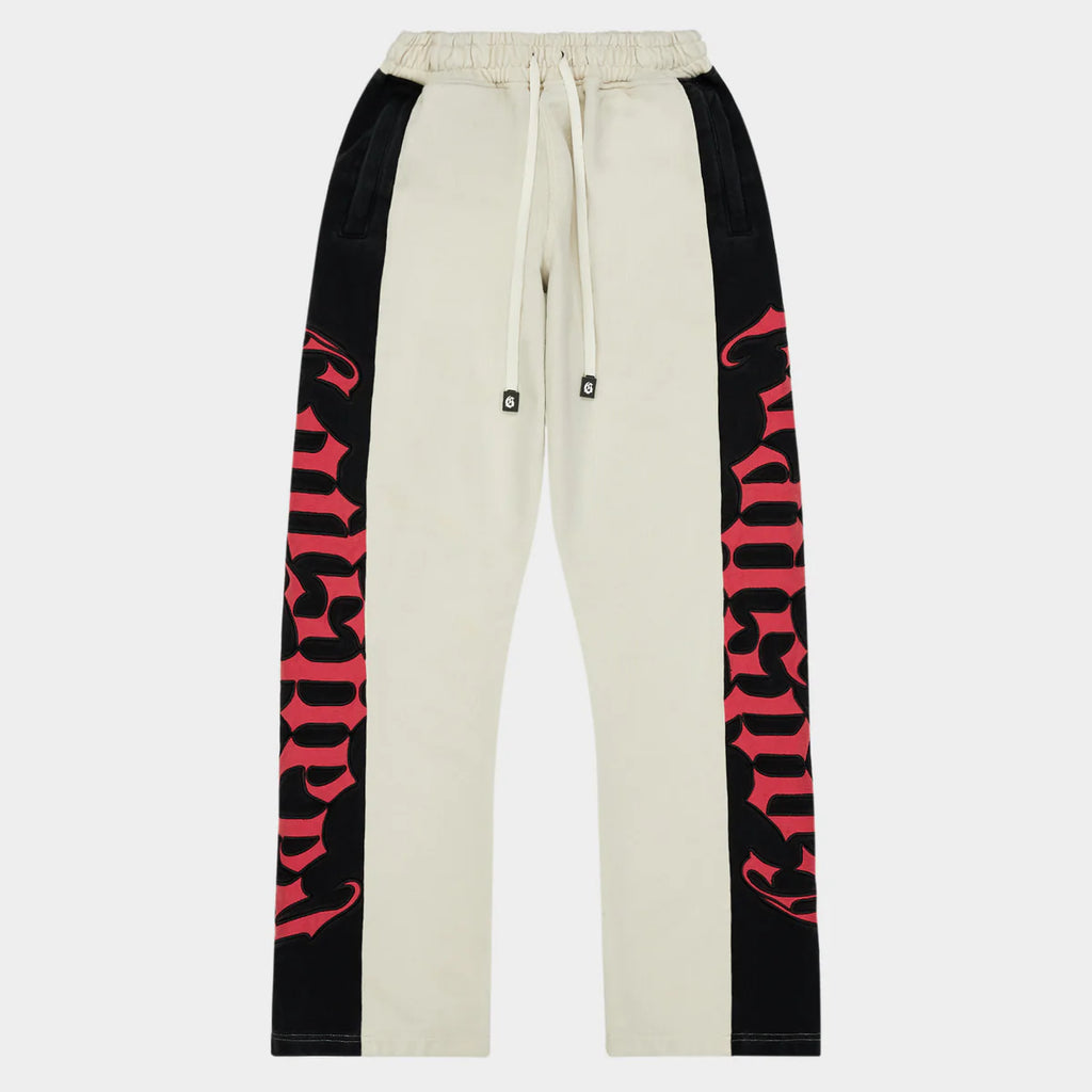 Godspeed Courtside Sweatpants (Bone/Black/Red)