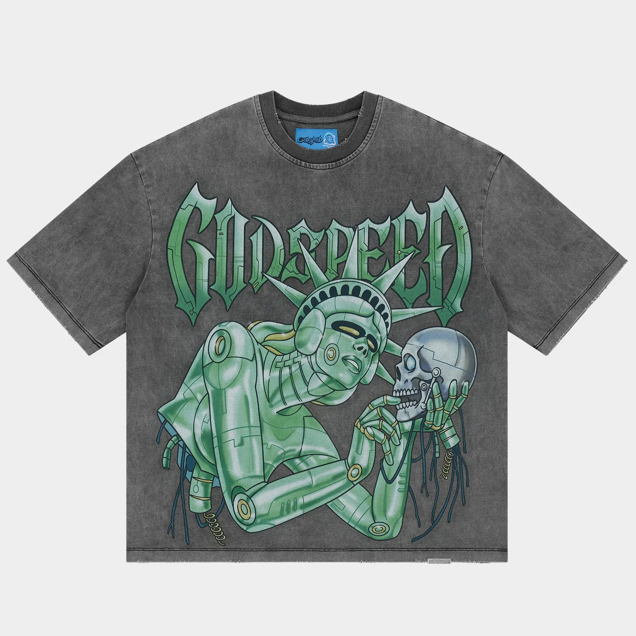 Godspeed 'Freedom Protocol' T-Shirt (Grey)