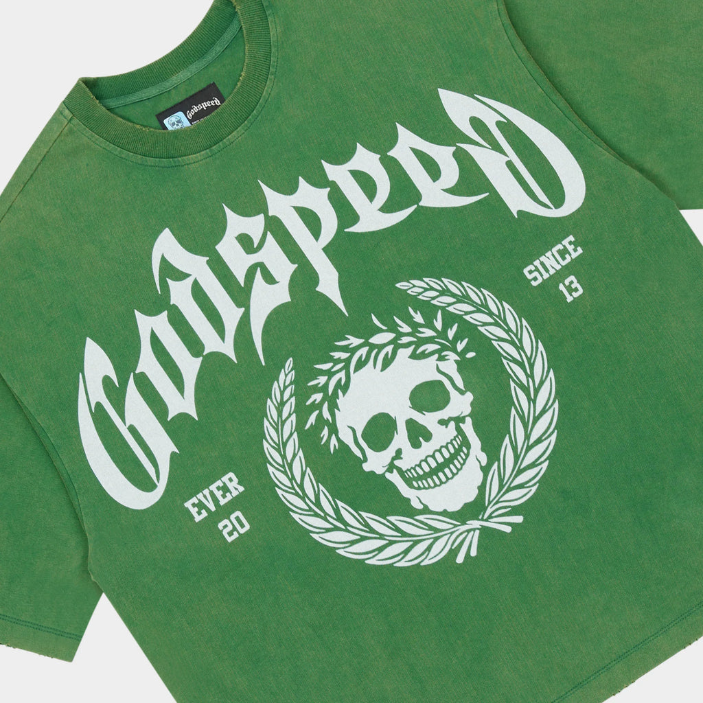 Godspeed 'Victor Crest' T-Shirt (Green)