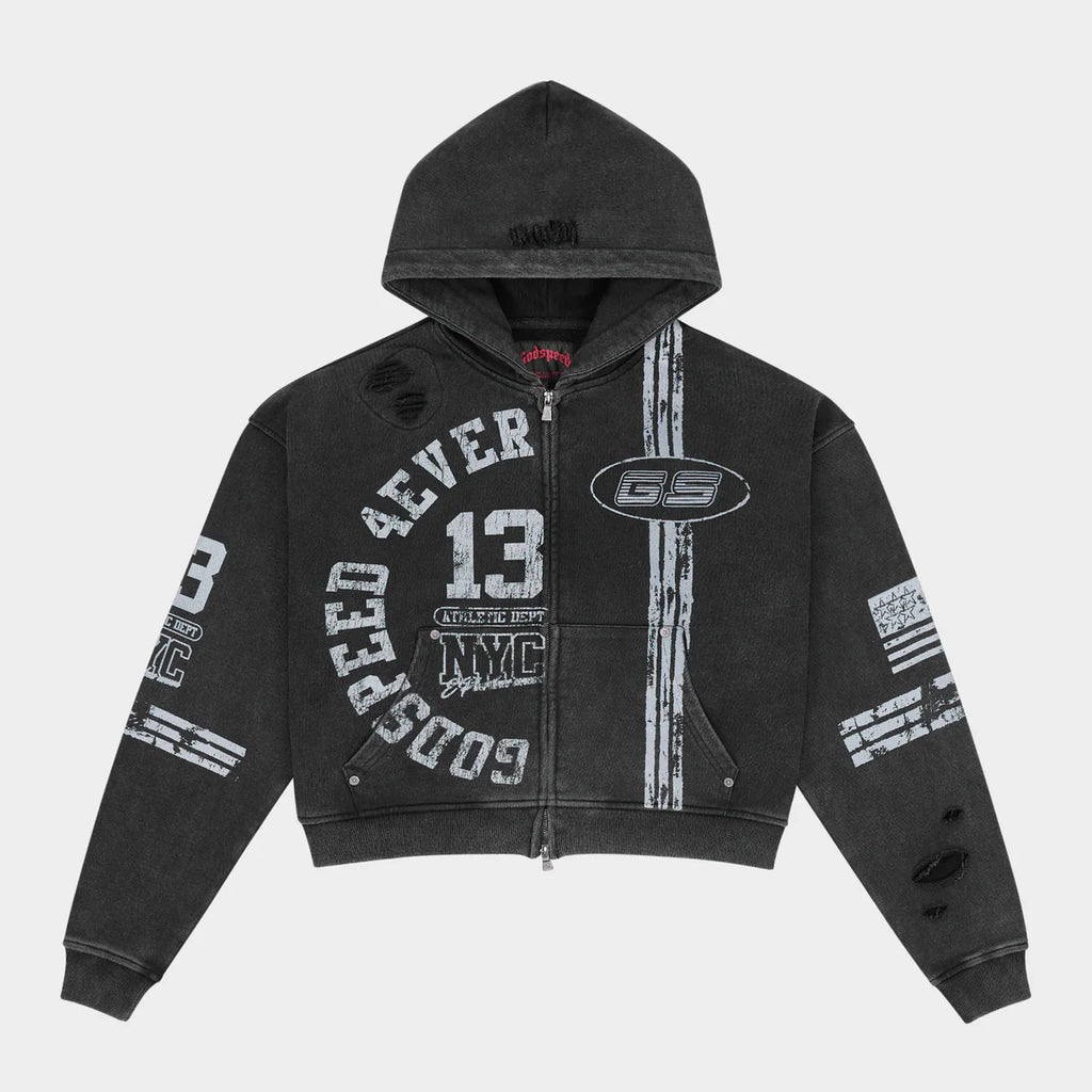 Godspeed Roadster Zip Hoodie (Black)